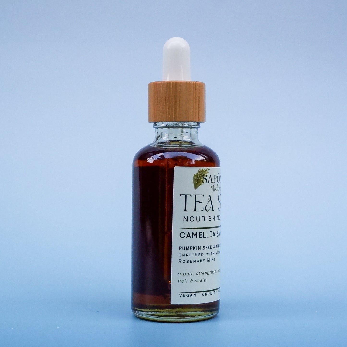 Tea Seed Nourishing Hair Oil - Sapónne Naturals
