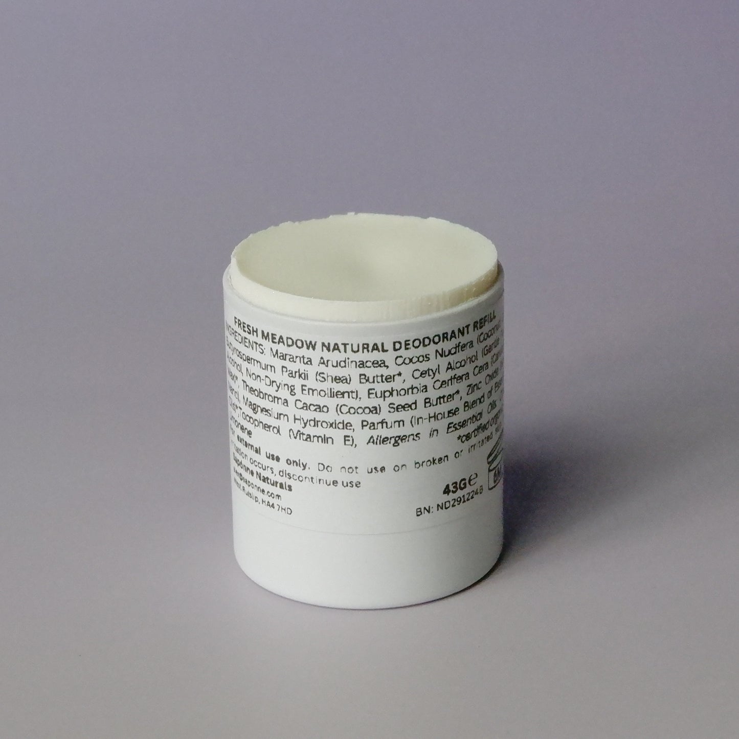 Natural deodorant, aluminium free by Sapónne Naturals