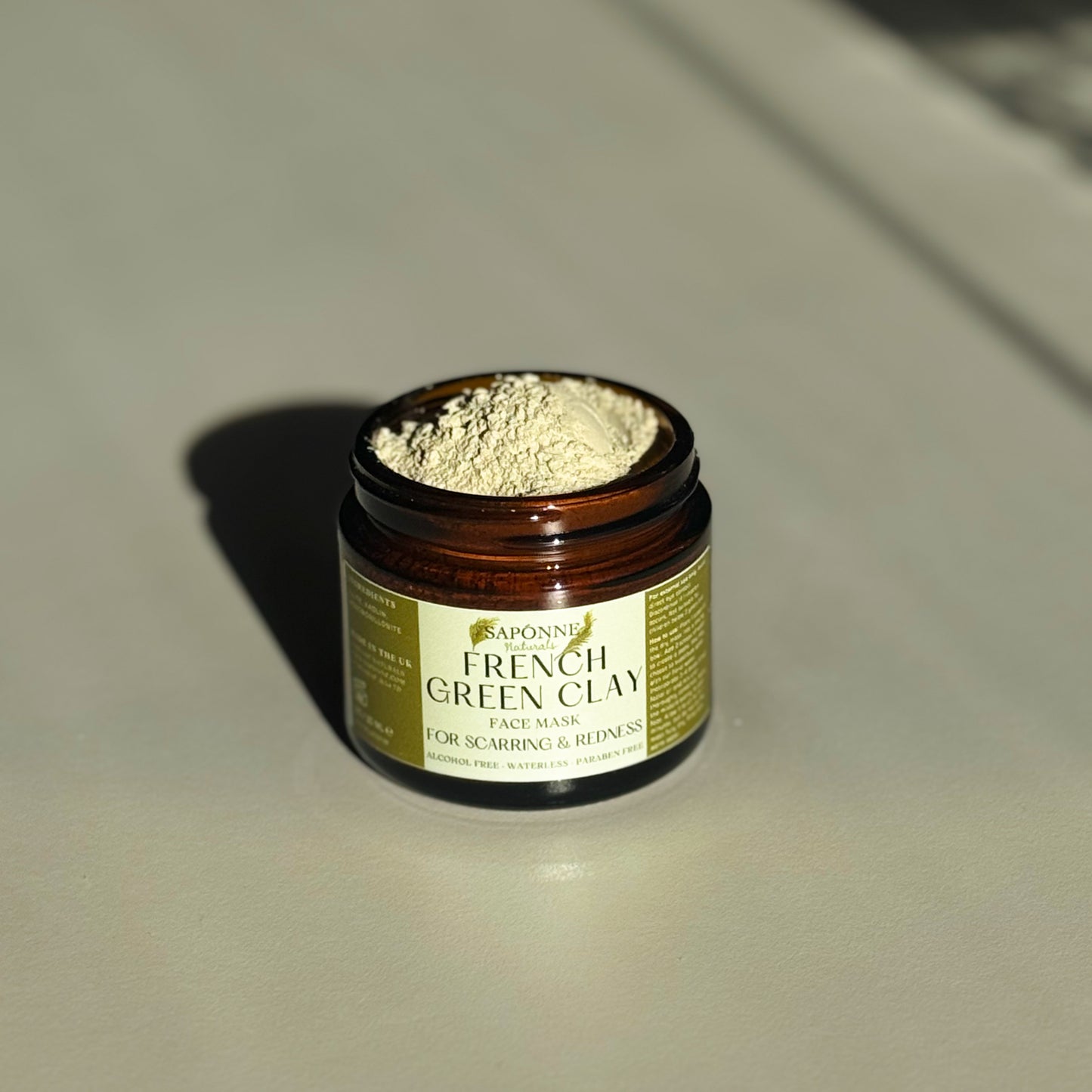 French Green Clay Face Mask (for scarring & redness)