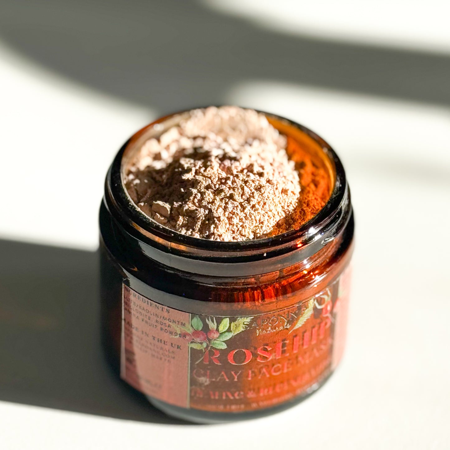 Hibiscus Clay Face Mask (Brightens & Detoxifies)