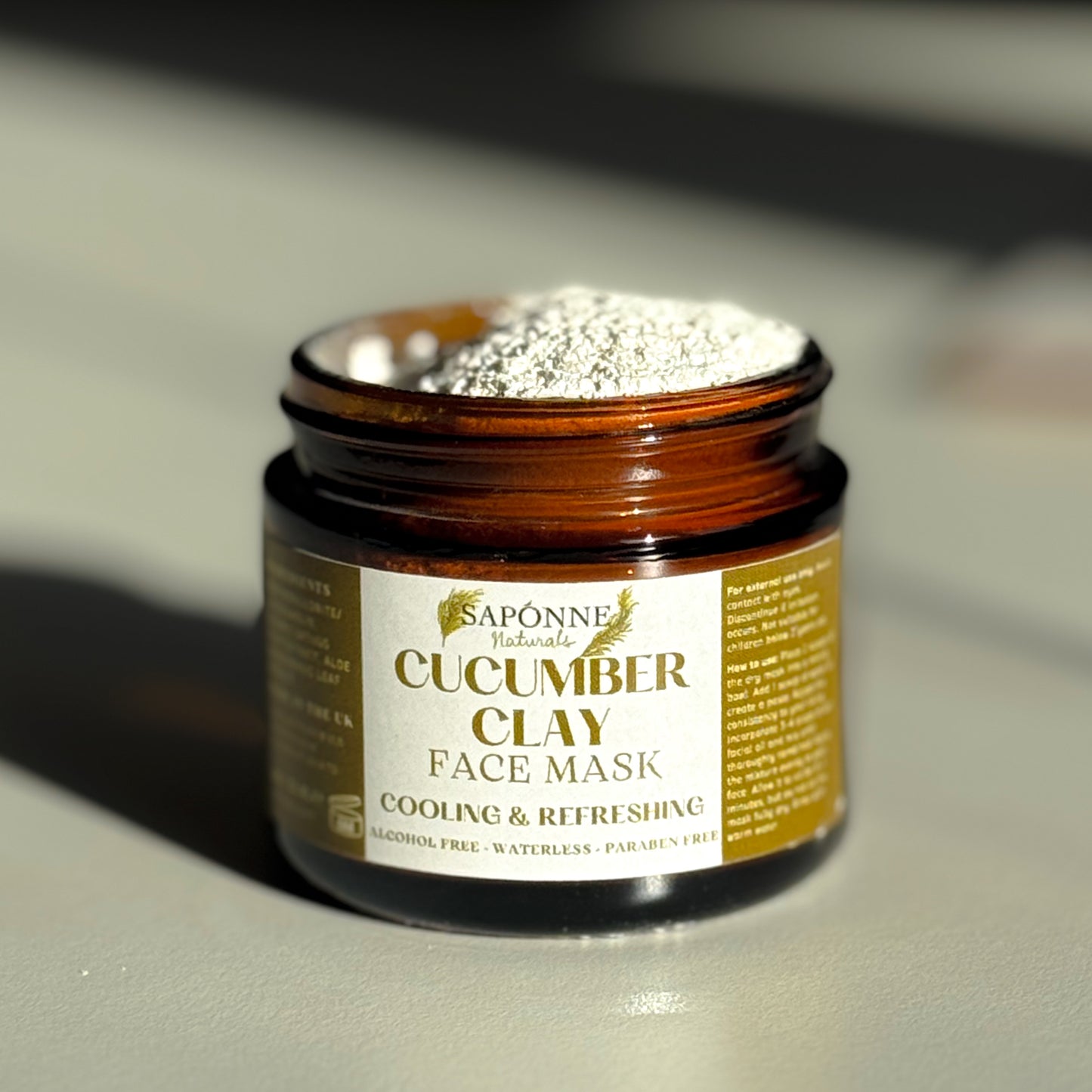 Cucumber & Aloe Clay Face Mask (Cooling Aftersun)