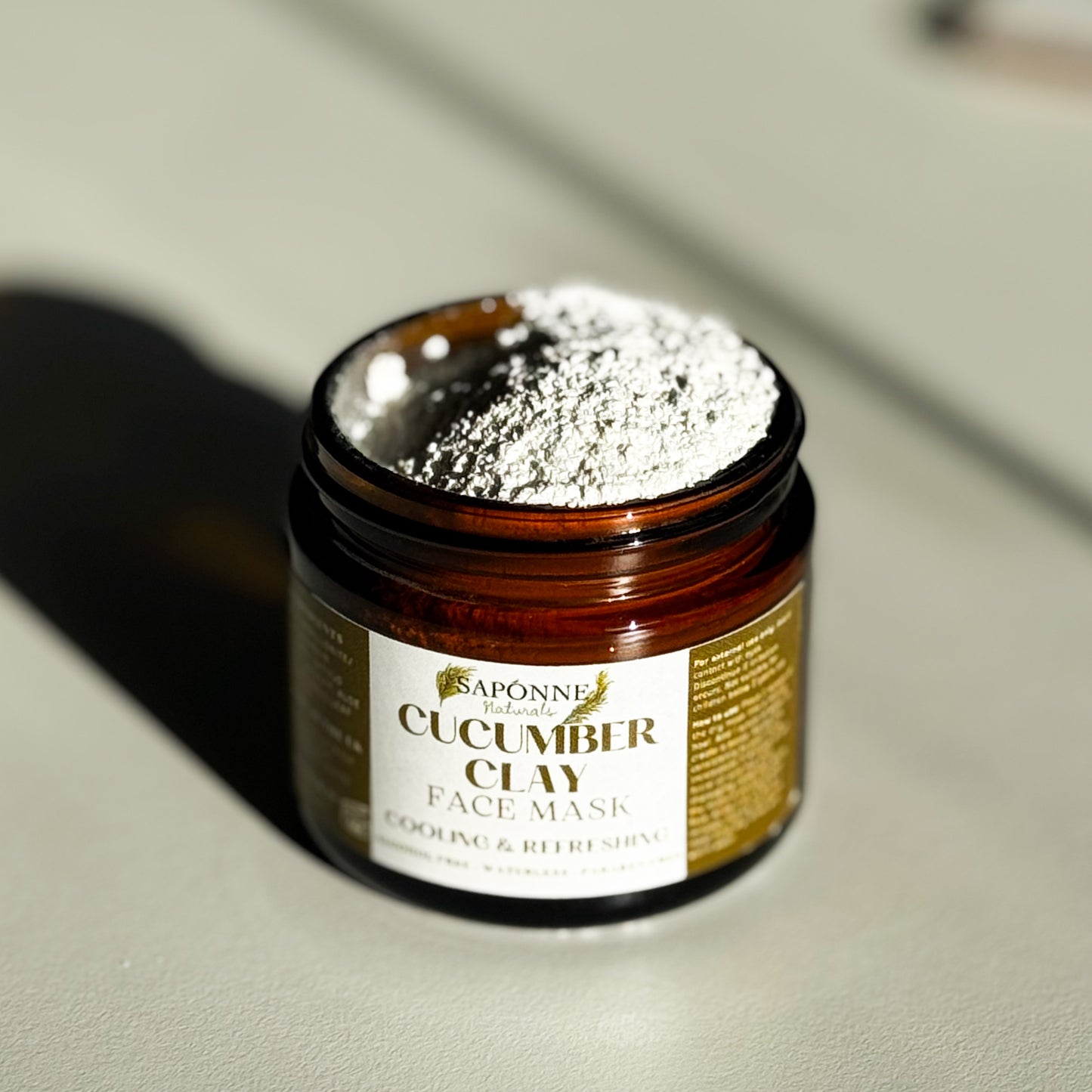 Cucumber & Aloe Clay Face Mask (Cooling Aftersun)