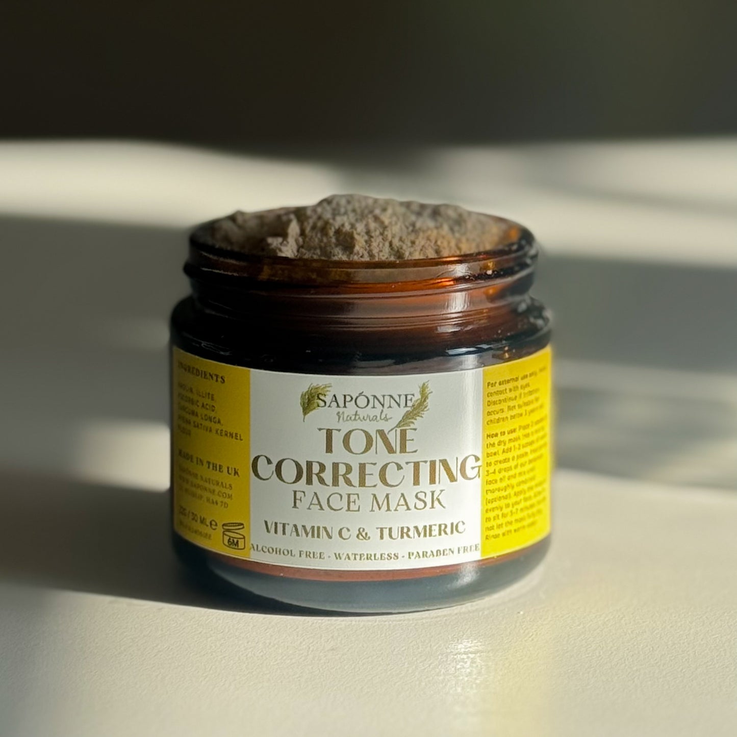 Tone Correcting Face Mask with Vitamin C and Turmeric