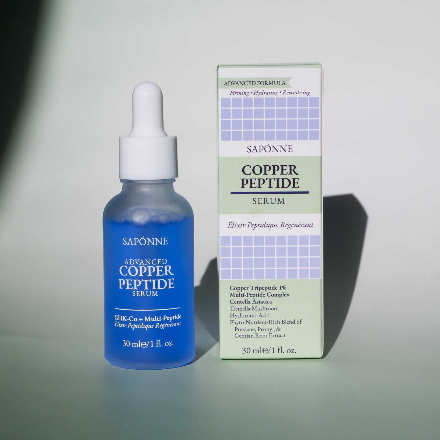 Advanced Copper Peptide Face Serum – 1% GHK-Cu + Multi-Peptide Complex