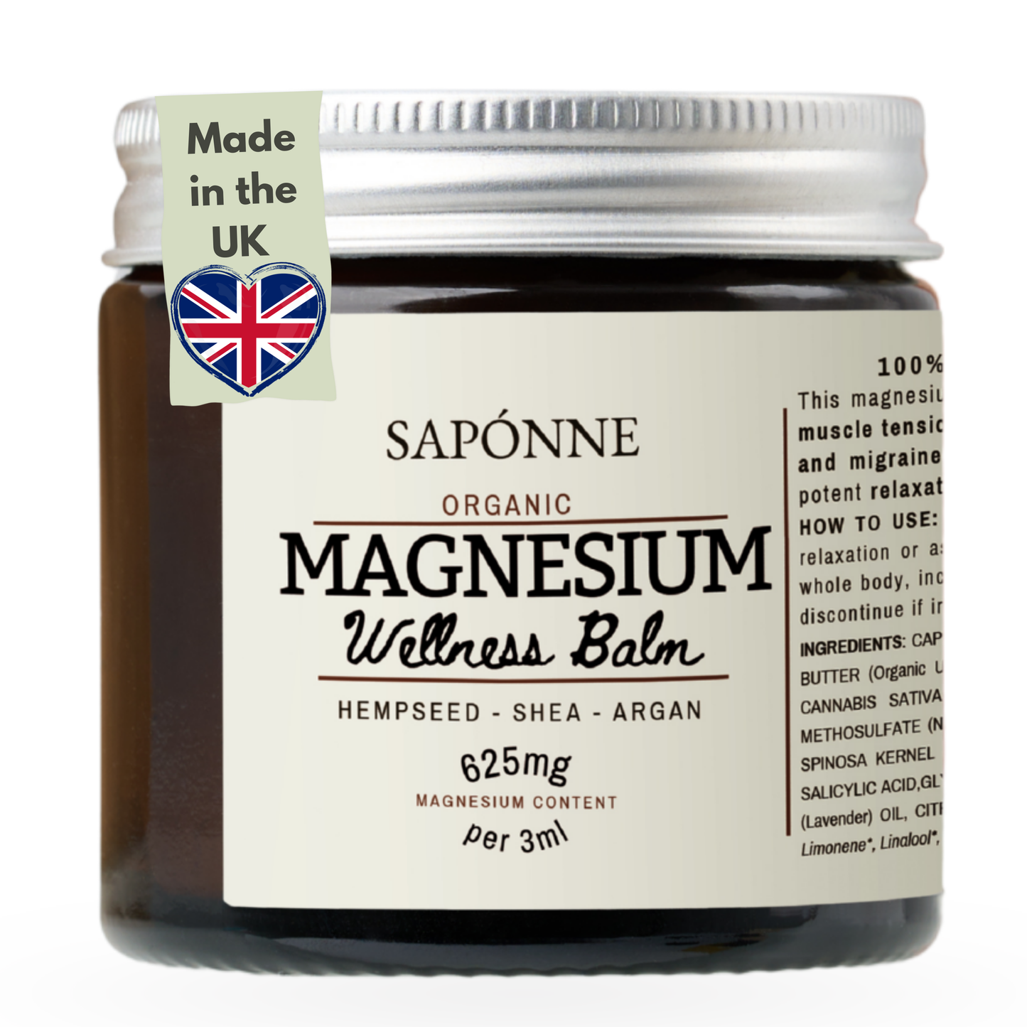 Magnesium Wellness Balm - Saponne Naturals