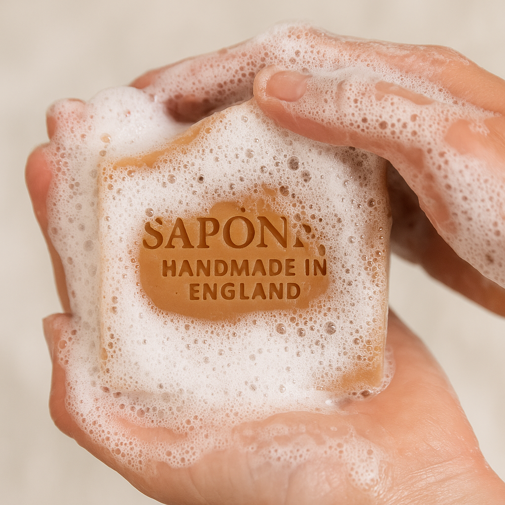 Turmeric and Papaya Goat Milk Soap Sapónne Naturals