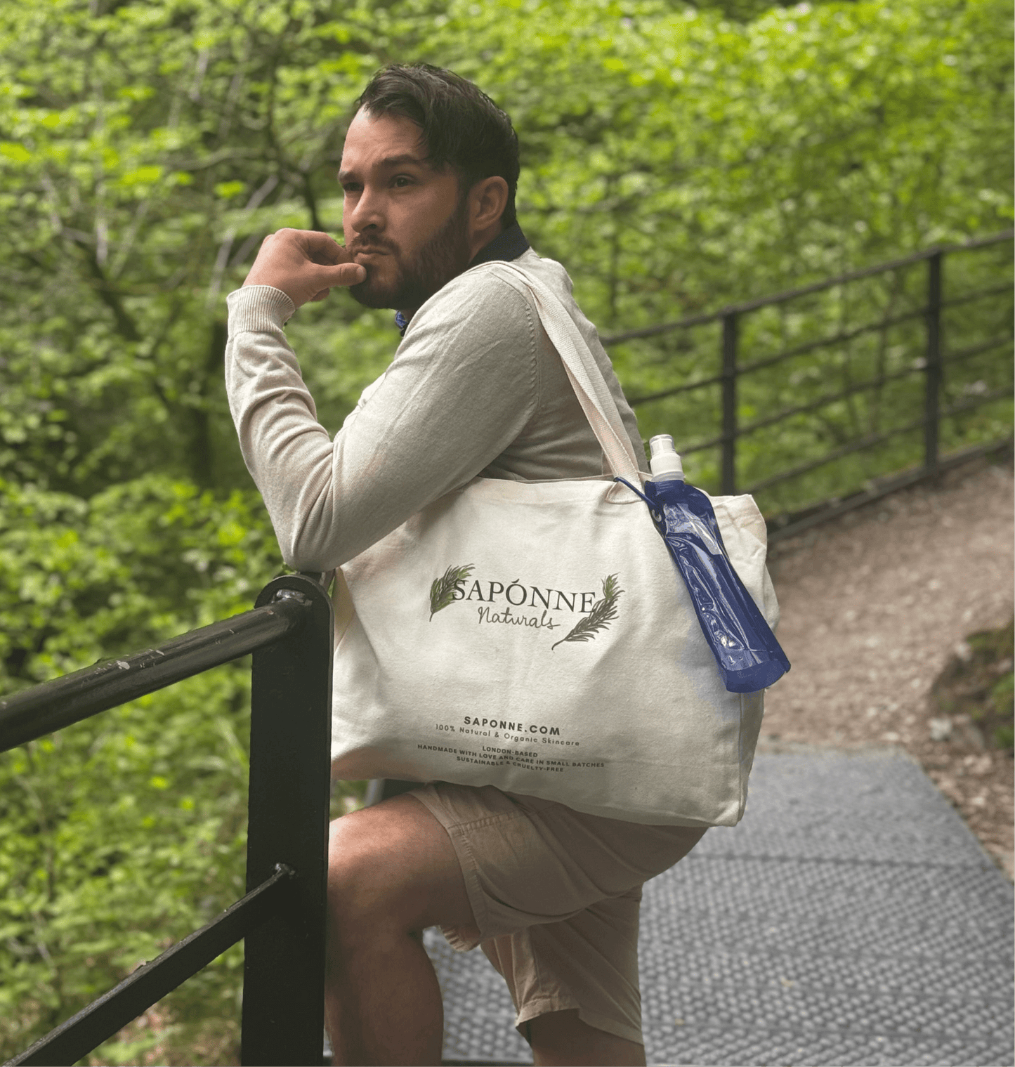 Sapónne Naturals Branded XL Tote Bag - Sapónne Naturals