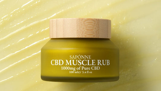 Hemp Muscle Balm with CBD by Sapónne