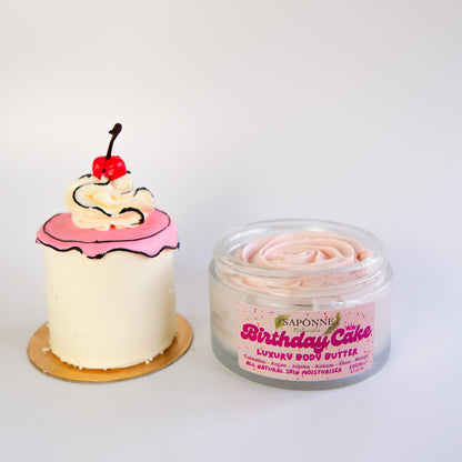 Birthday Cake Body Butter- 200ml | Natural Organic