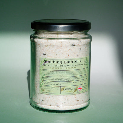 Lavender and Rosemary Soothing Bath Milk - Sapónne Naturals