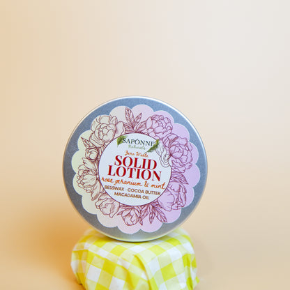 Zero Waste Lotion Bar