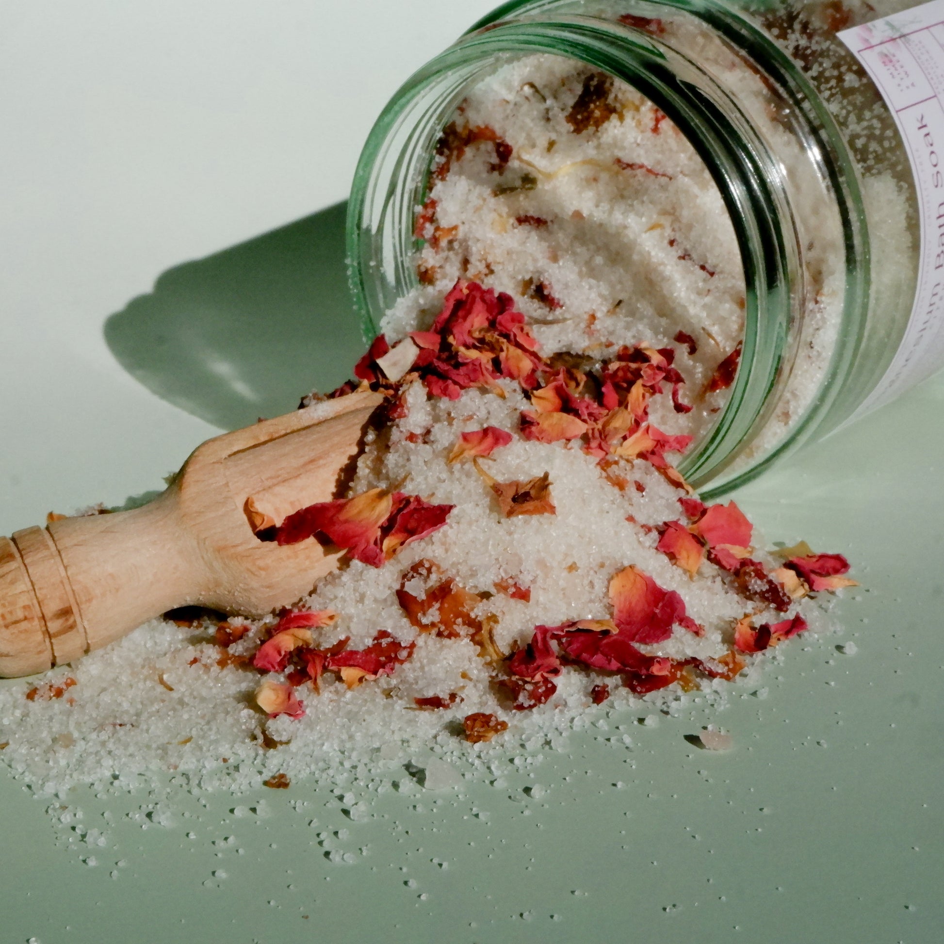 Citrus Rose Magnesium Bath Soak - Sapónne Naturals