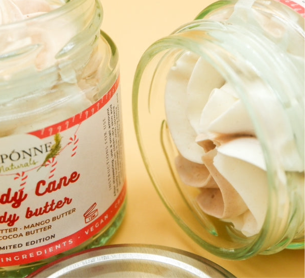 Organic Candy Cane Body Butter