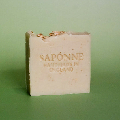 Chamomile and Oats Soap with Volcanic Clay - Sapónne Naturals
