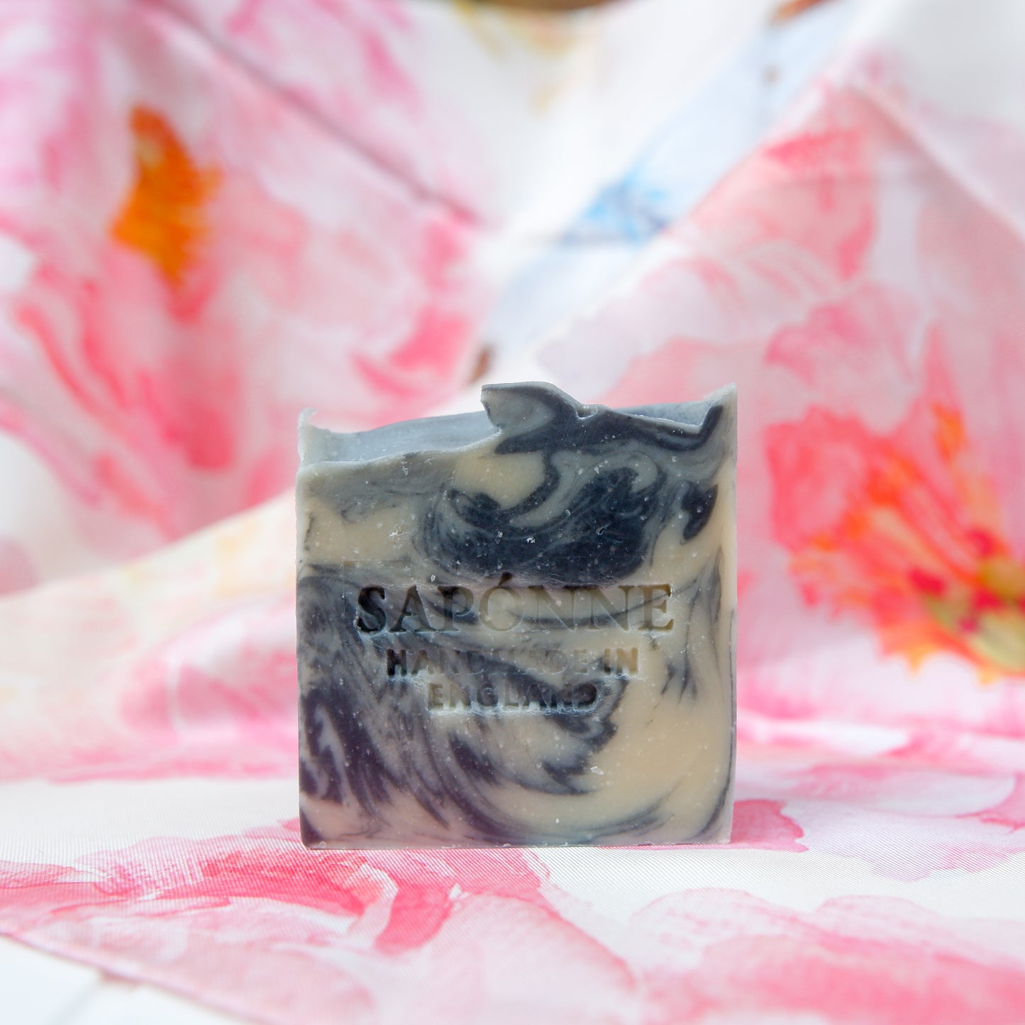 Organic Charcoal Goat Milk Soap Bergamot cedarwood sapónne naturals