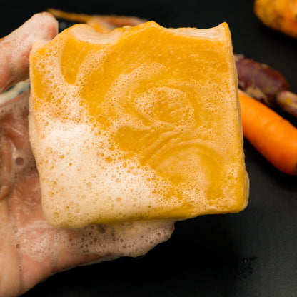 Turmeric and Carrot Brightening Soap