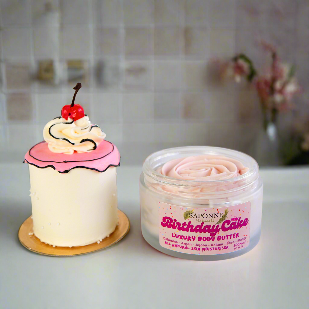 Birthday Cake Body Butter- 200ml | Natural Organic