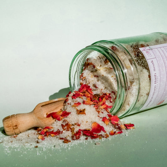 Citrus Rose Magnesium Bath Soak - Sapónne Naturals