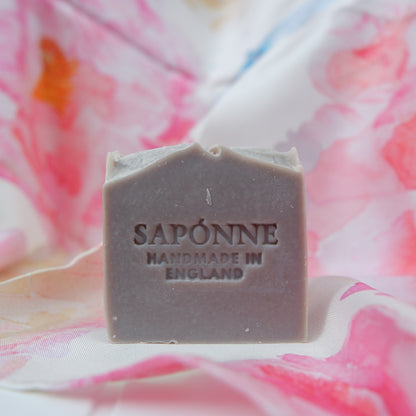 Lavender rosemary sage Alkanet root goat milk soap Sapónne Naturals