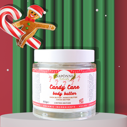 Organic Candy Cane Body Butter