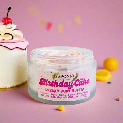 Birthday Cake Body Butter- 200ml | Natural Organic