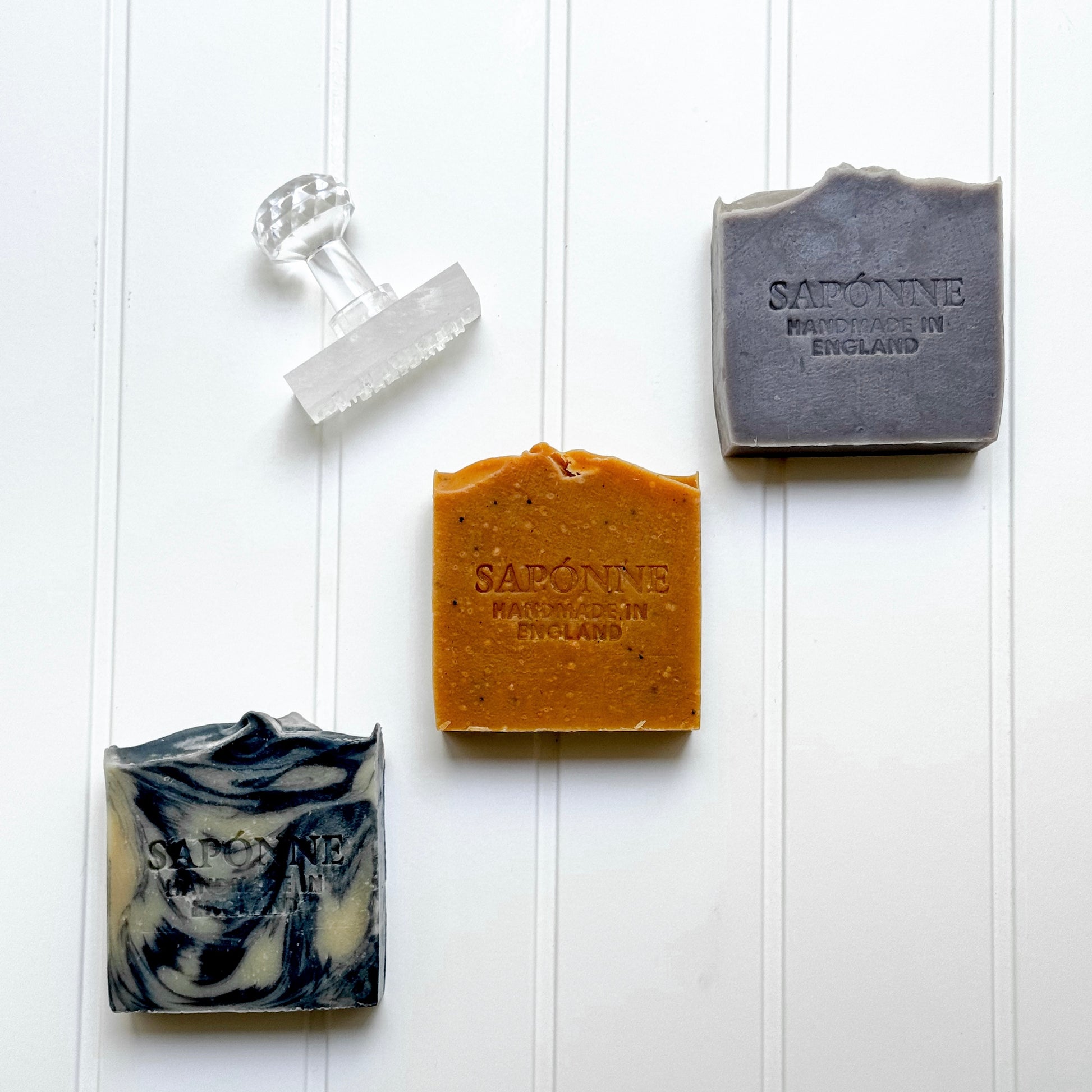 Lavender rosemary sage Alkanet root goat milk soap Sapónne Naturals