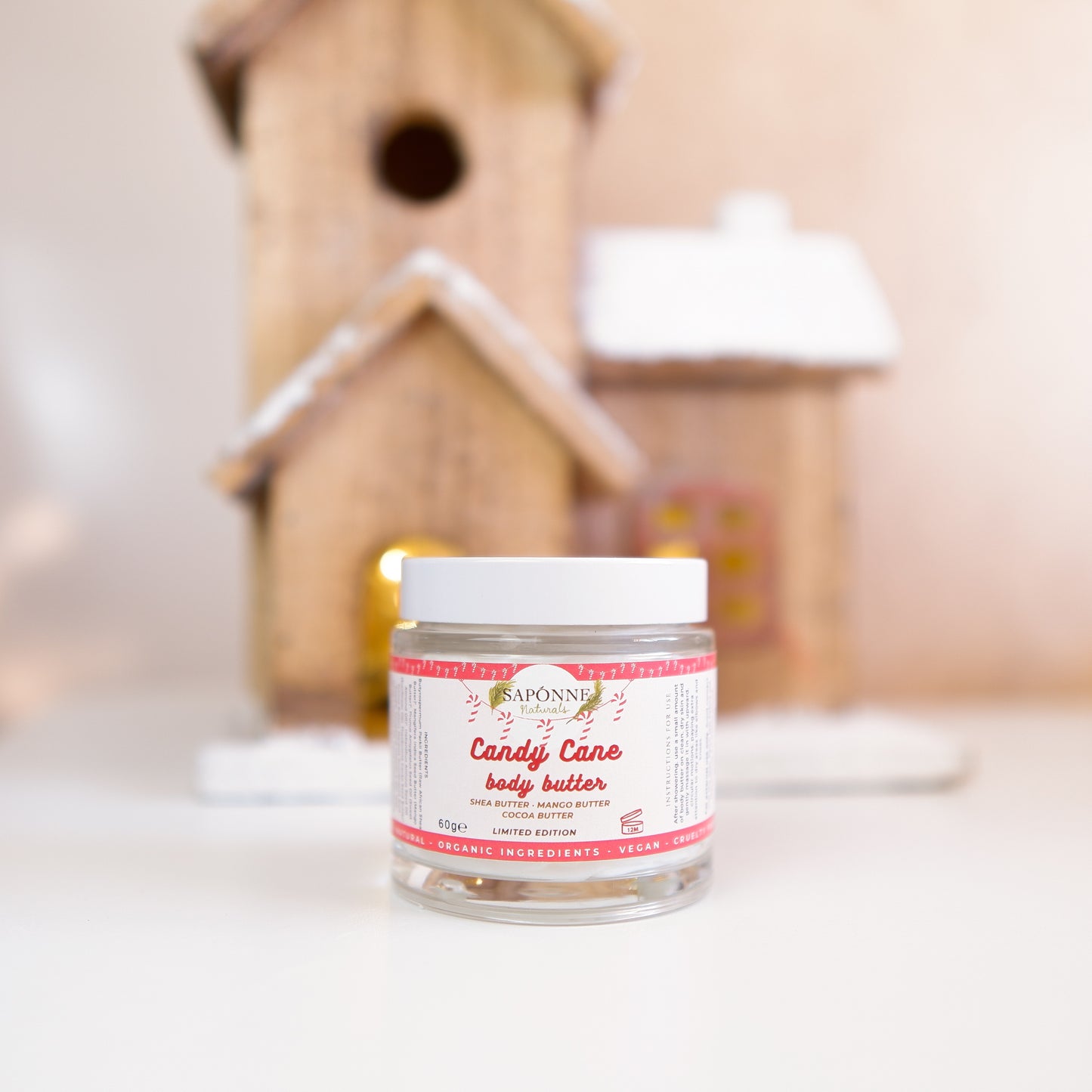 Organic Candy Cane Body Butter