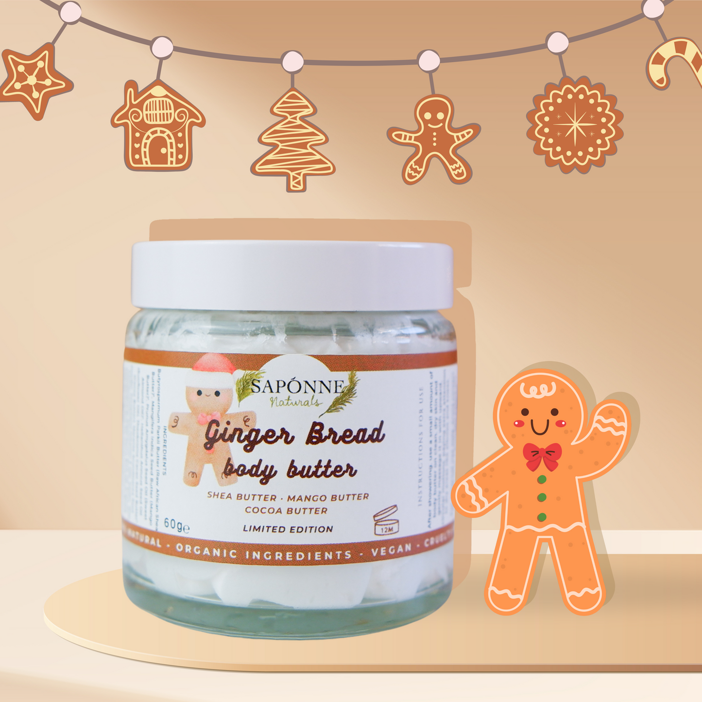 Organic Ginger Bread Body Butter