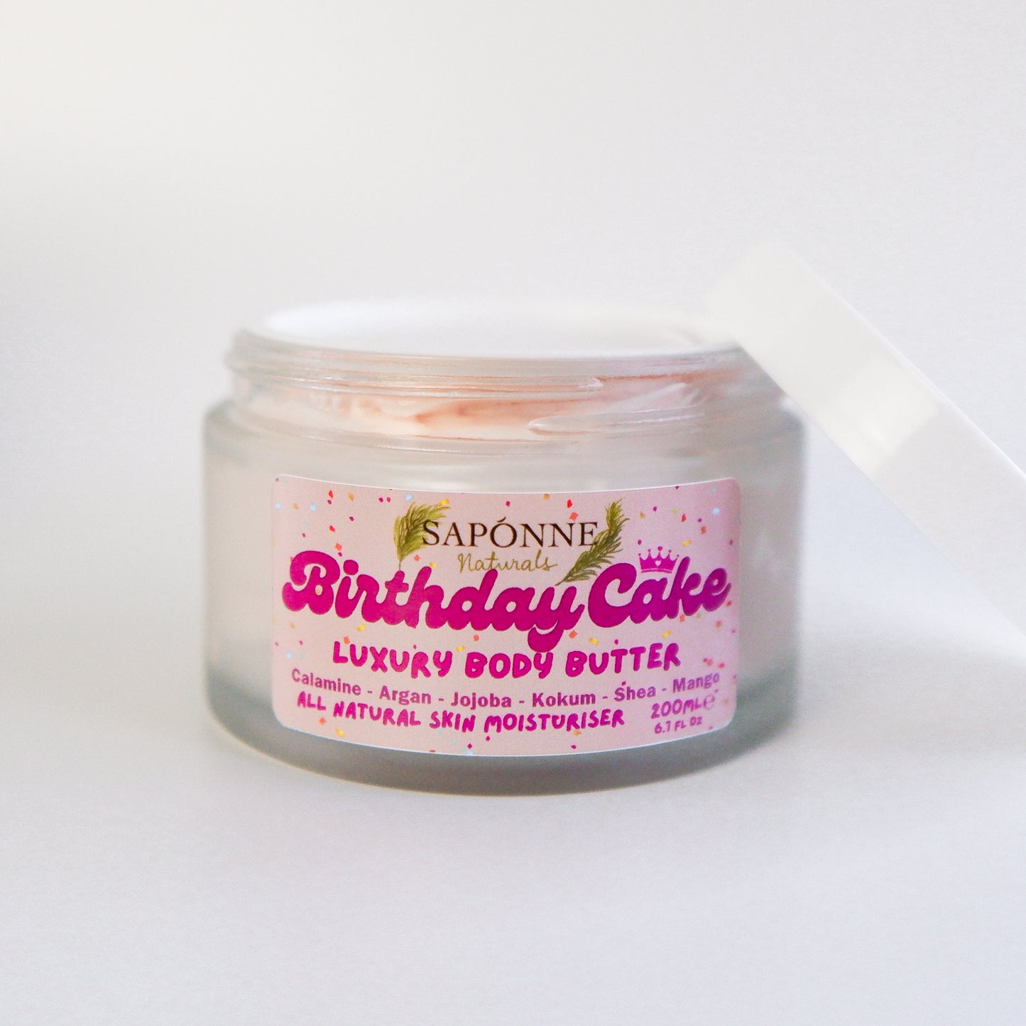 Birthday Cake Body Butter- 200ml | Natural Organic