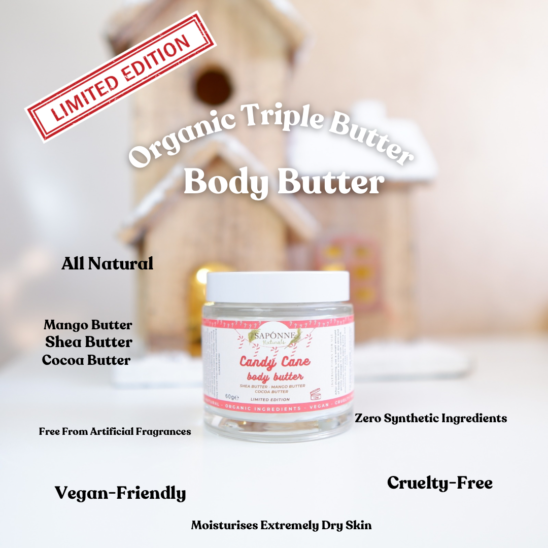 Organic Candy Cane Body Butter