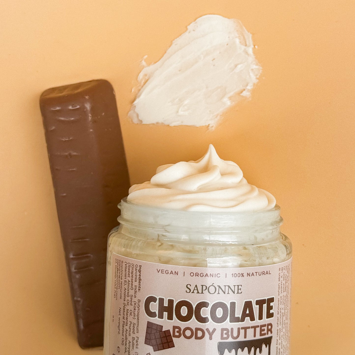 Chocolate body butter Sapónne Naturals