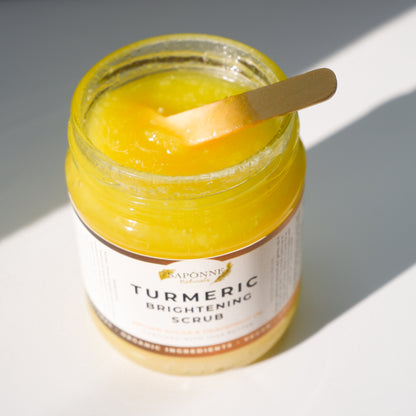 Turmeric Brightening Scrub (Natural, Vegan, & Organic)