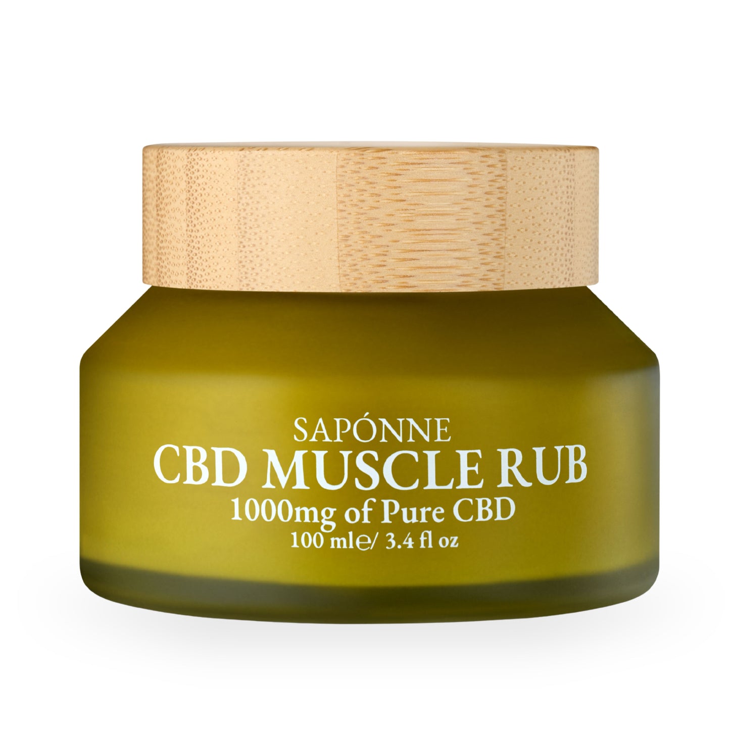 Saponne CBD Muscle Rub for Pain Relief