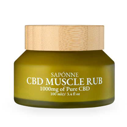 Saponne CBD Muscle Rub for Pain Relief