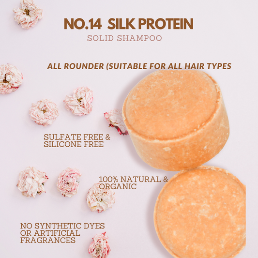 No.14 Solid Shampoo(For All Hair Types)