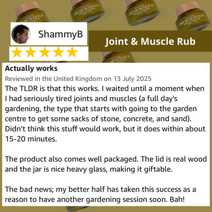 CBD Muscle Rub 1000mg for joint and muscle Sapónne Naturals