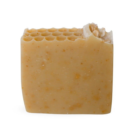 Organic Honey and Oats Goat Milk Soap for Sensitive & Eczema-Prone Skin | Sapónne Naturals