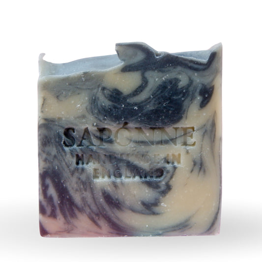 Bergamont and Cedarwood goat milk soap by Sapónne Naturals