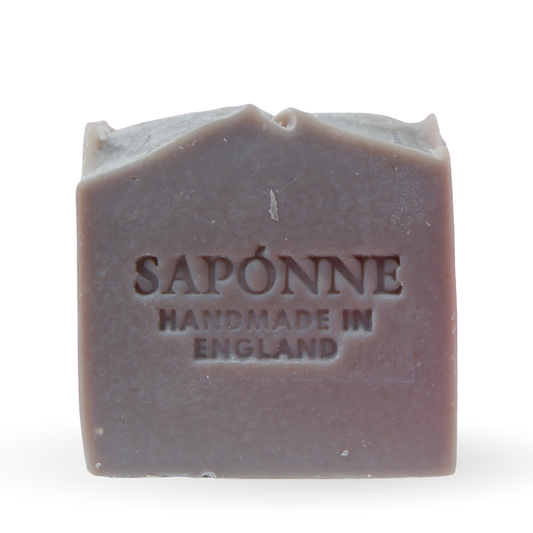 Lavender rosemary sage Alkanet root goat milk soap Sapónne Naturals