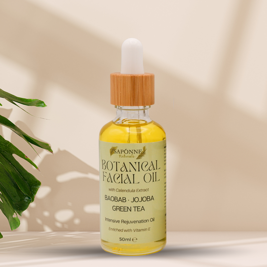 Botanical Facial Oil - Sapónne Naturals