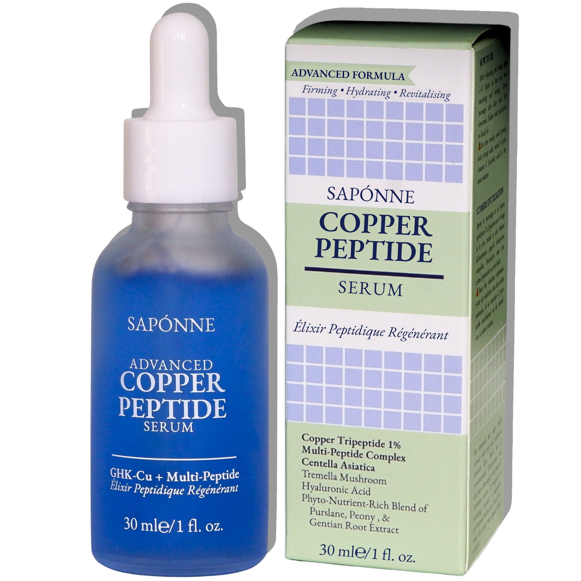 Copper Peptide Serum by Sapónne