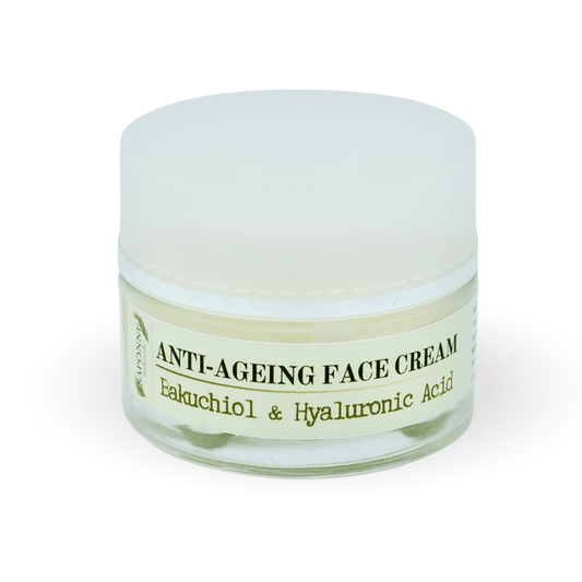 Anti - Ageing Face Cream | Hyaluronic Acid & Bakuchiol | Superfood Face Cream - Sapónne Naturals