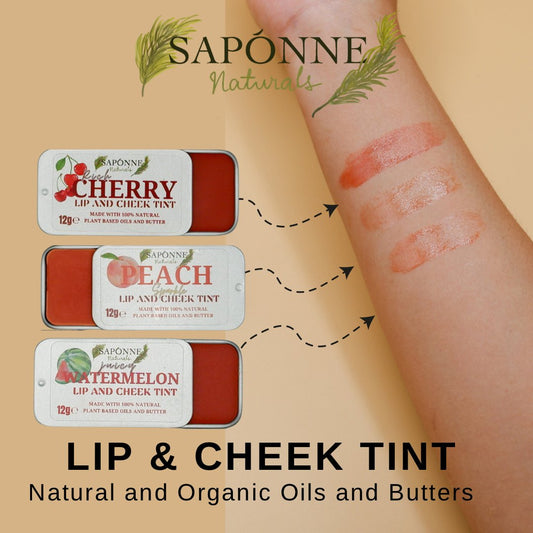 Lip and Cheek Tint - Sapónne Naturals