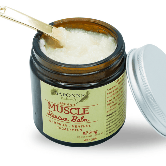 Magnesium Muscle Rescue Balm - Sapónne Naturals