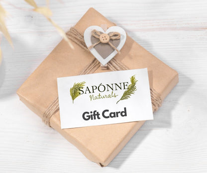 Sapónne Naturals Gift Card - Sapónne Naturals