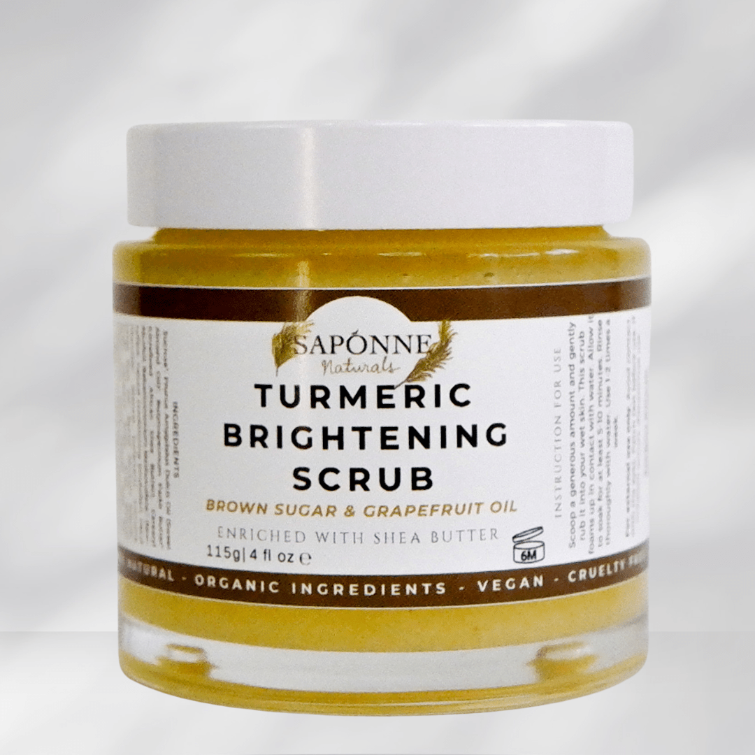 Turmeric Brightening Scrub - Sapónne Naturals