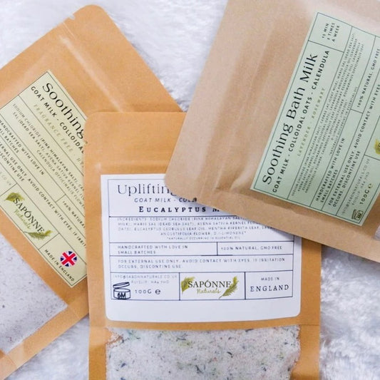 Goat Milk Bath Trio - Sapónne Naturals