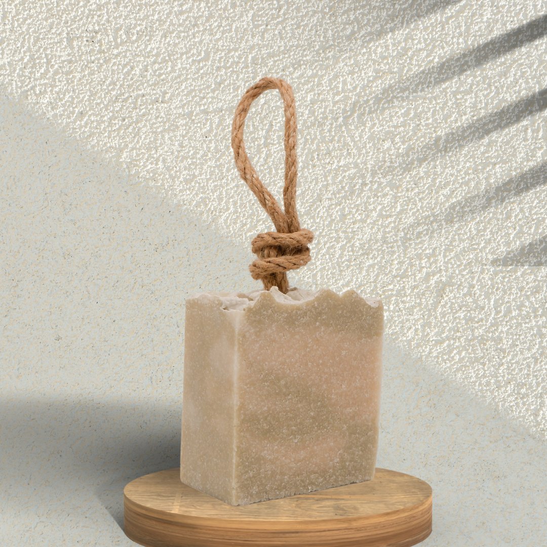 Hemp Soap on a Rope (Vegan) - Sapónne Naturals