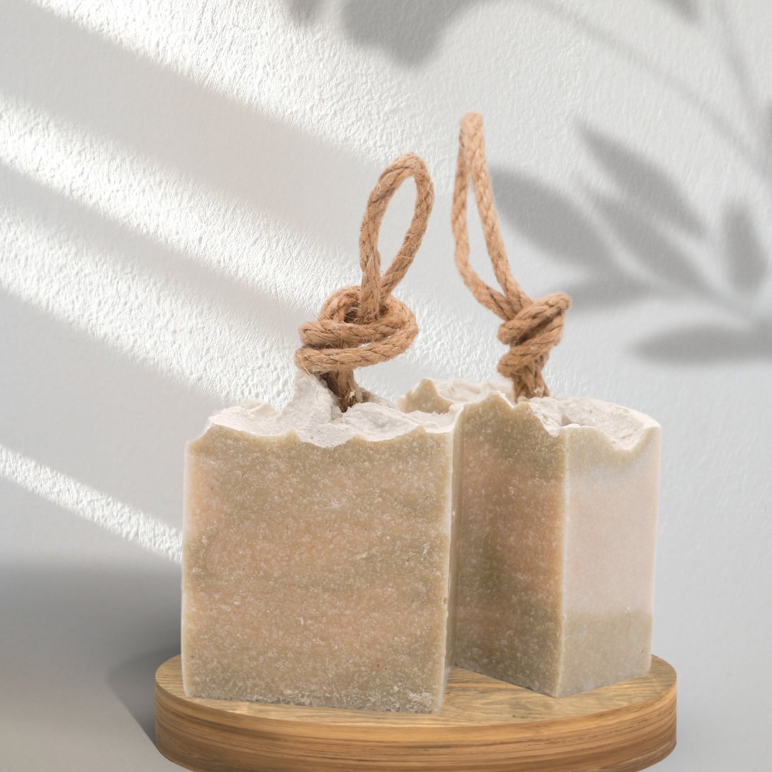 Hemp Soap on a Rope (Vegan) - Sapónne Naturals