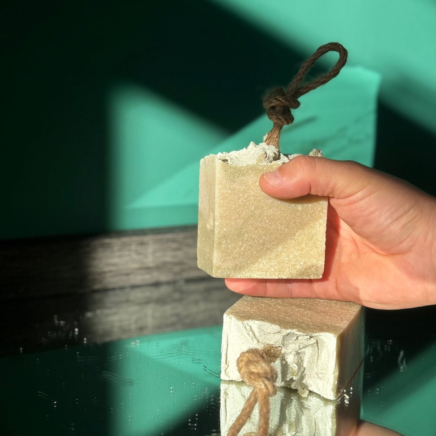 Hemp Soap on a Rope (Vegan) - Sapónne Naturals